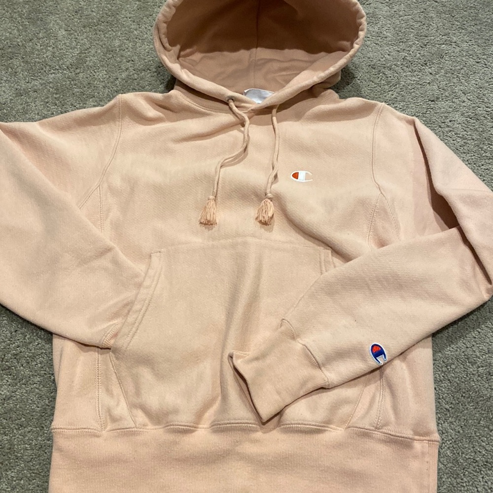 Pink Champion hoodie